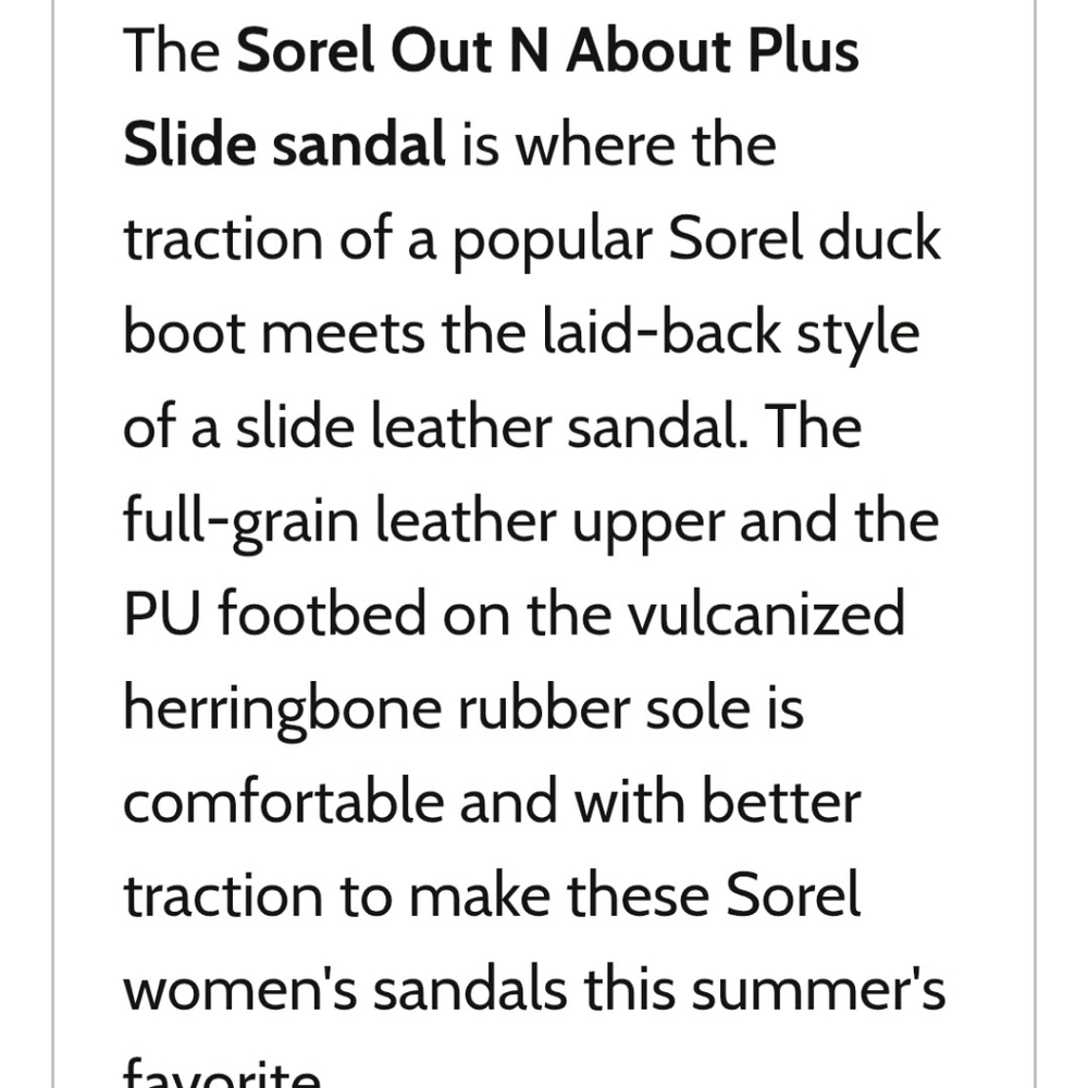 Sorel Tan Slide Sandals - Picture 10 of 11